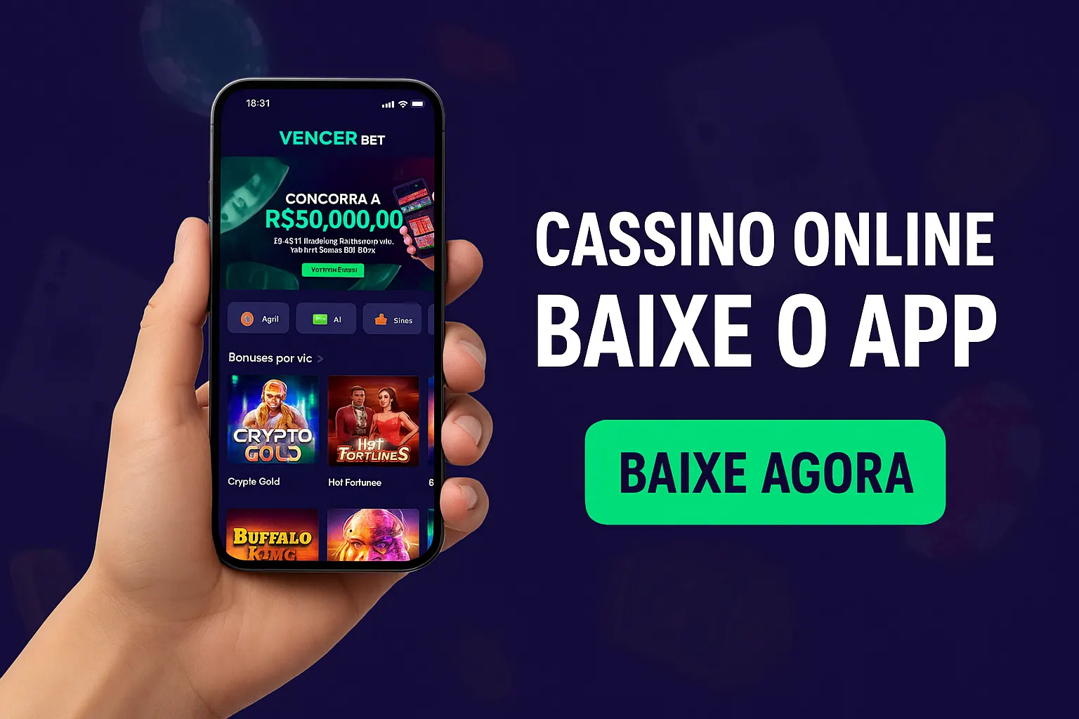 Baixar o VENCER BET Cassino App