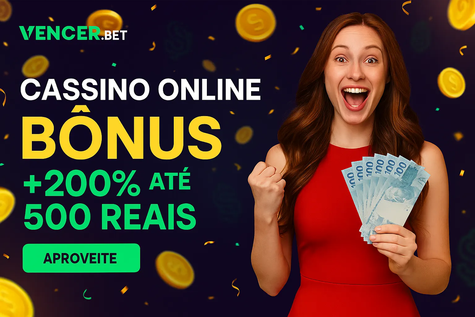 O bônus promocional VENCER BET é uma ótima maneira de começar sua aventura