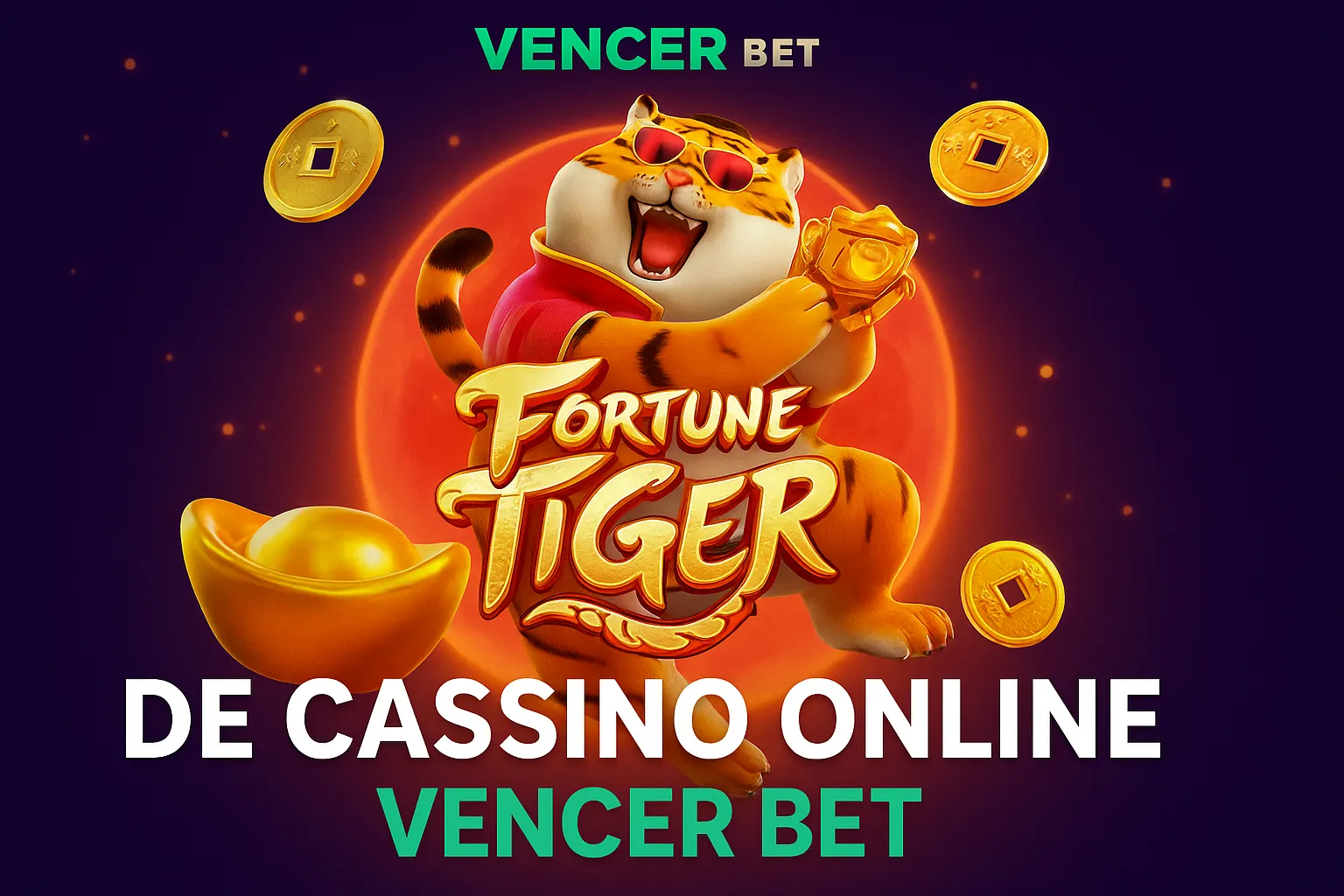Fortune Tiger é um jogo imperdível no VENCER BET Casino