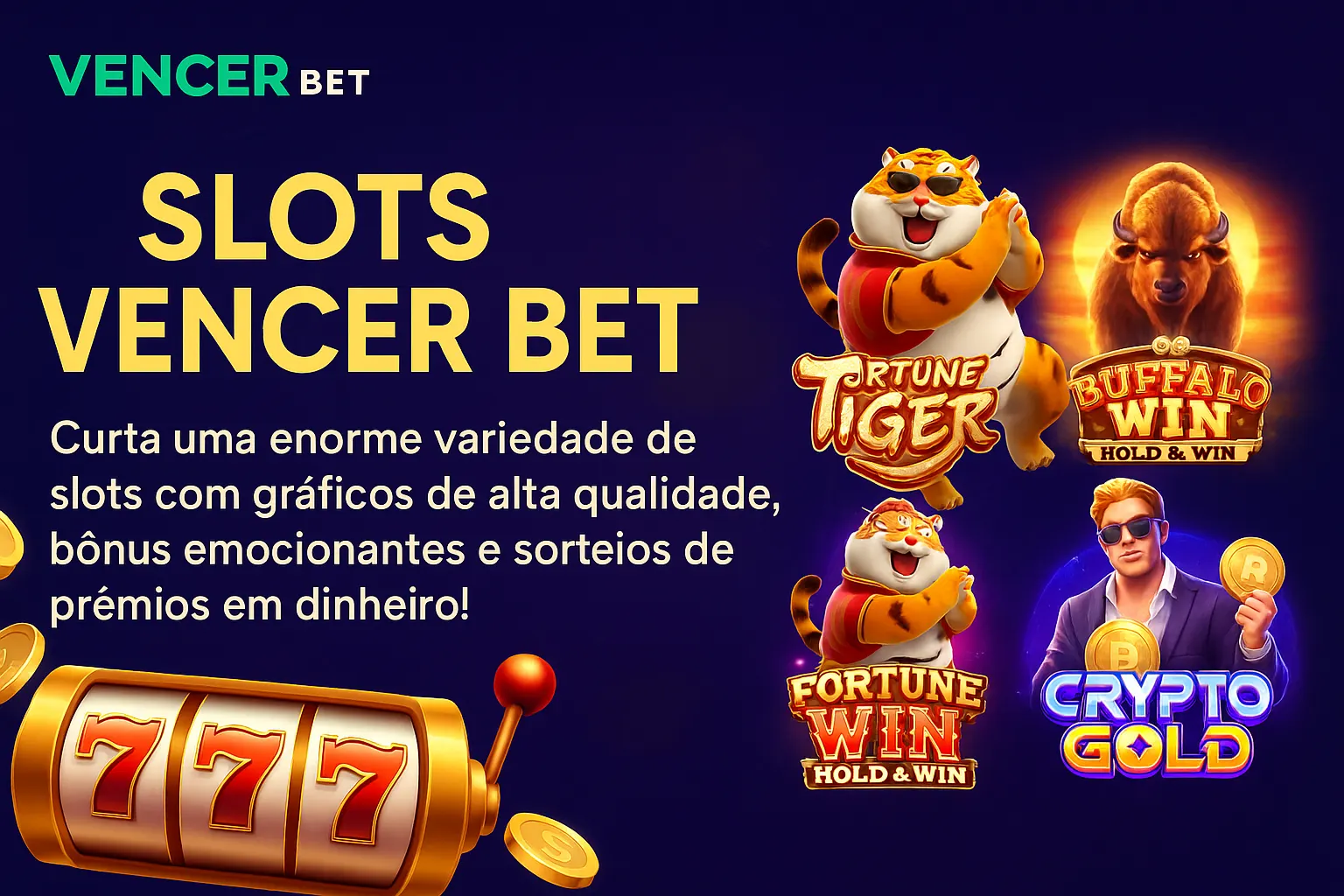Jogos de Slot no Casino Online VENCER BET